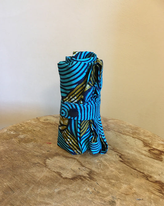 Tote bag en tissu wax 100% coton